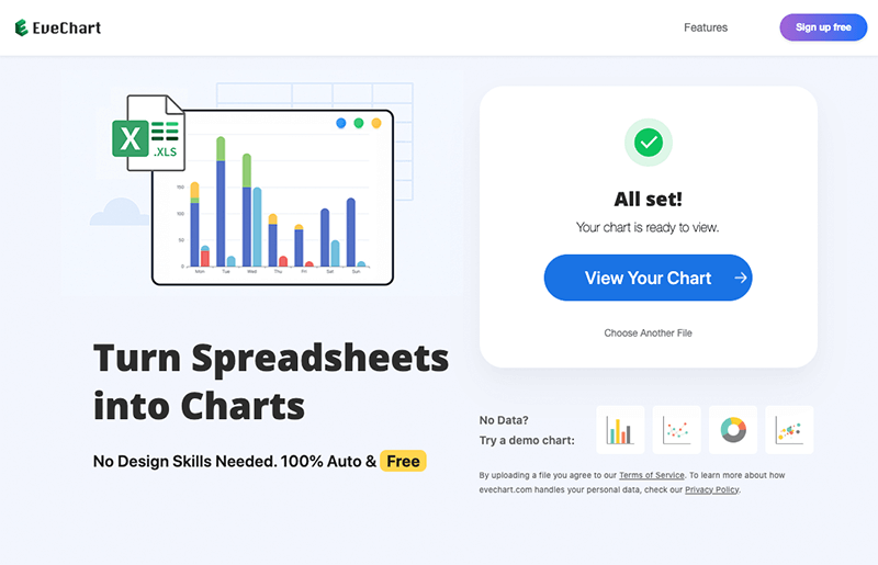 EveChart Upload Excel Data