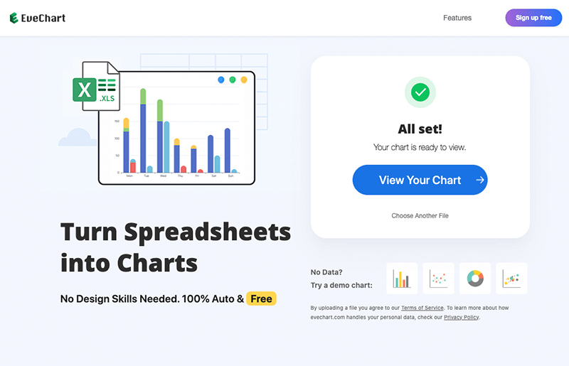 EveChart Upload Excel Data